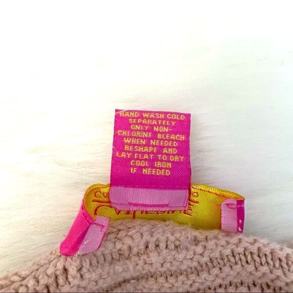 Catherine Malandrino Light Peach Bell Sleeve Sweater - Picture 6 of 6